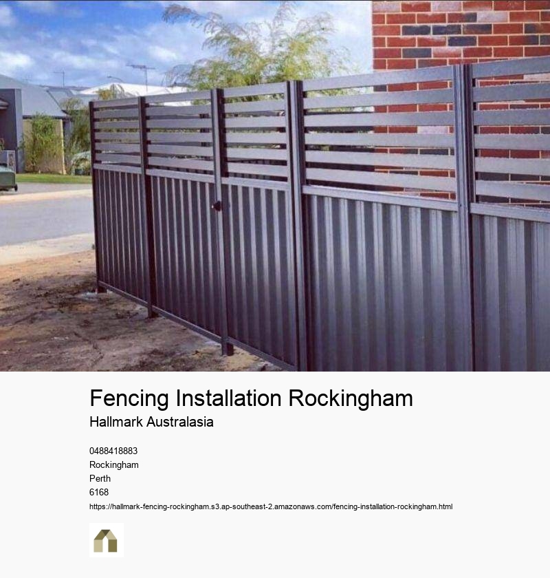 Fencing Installation Rockingham